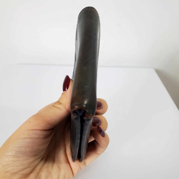 Vintage Fossil Leather Card Wallet - Picture 3 of 7